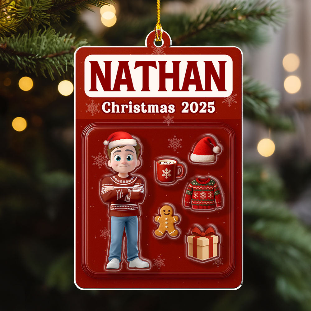 Christmas Kit - Personalized Custom Acrylic Ornament