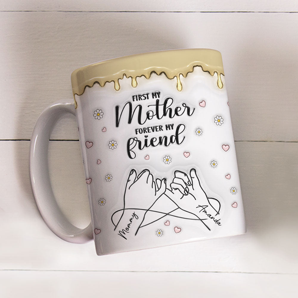 Forever My Friend - Personalized Custom 3D Inflated Effect Mug