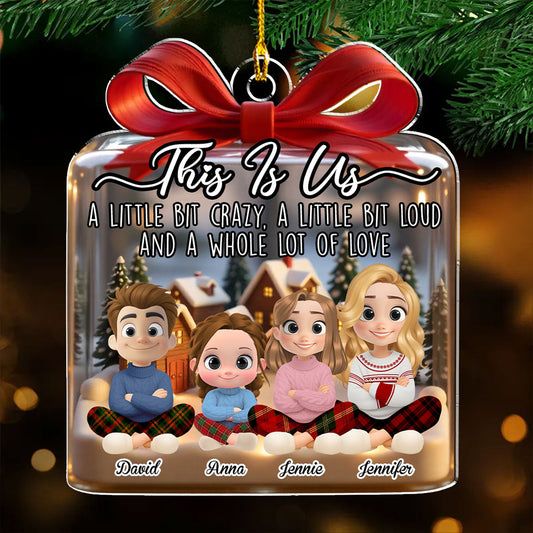 This Is Us Together - Personalized Custom Acrylic Ornament