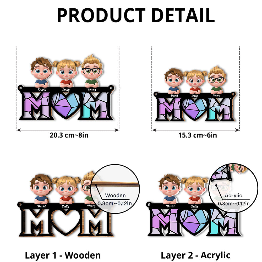 You Are Our World - Personalized Custom Suncatcher