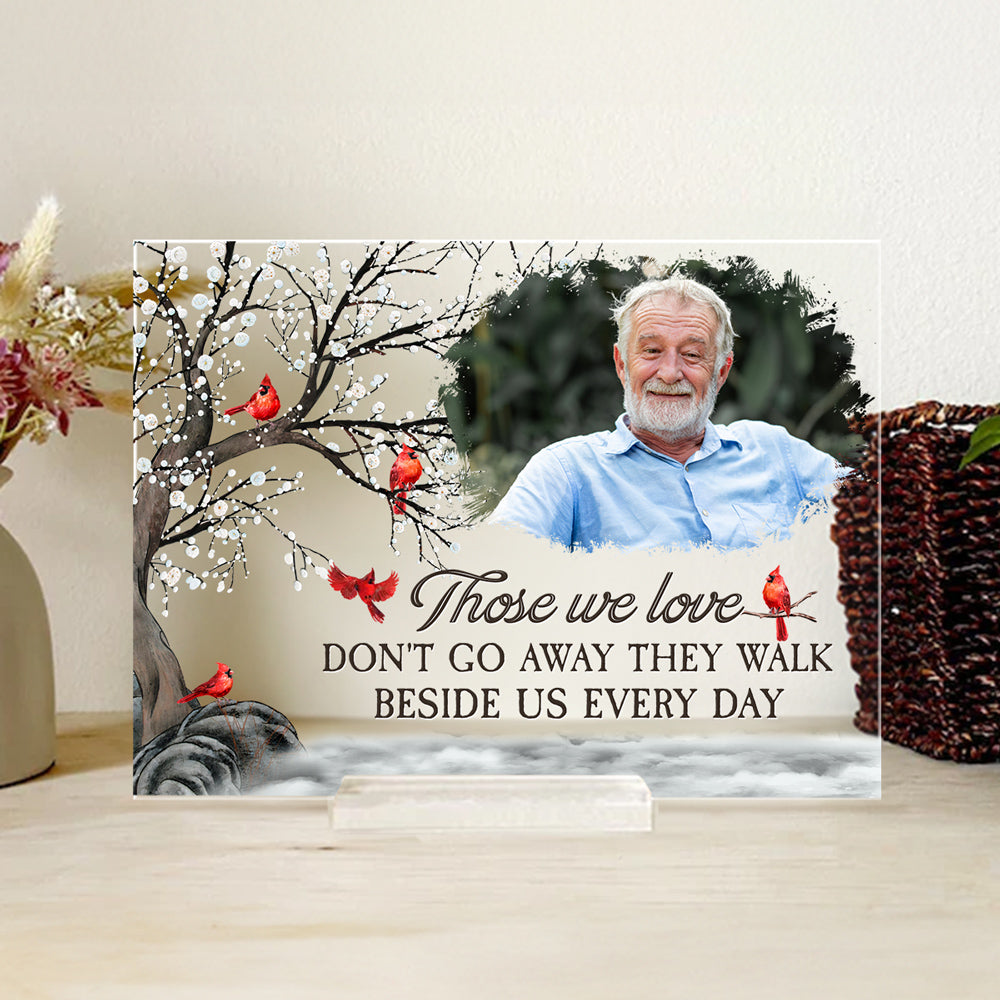 I Am Always With You  - Personalized Custom Acrylic Plaque With Base