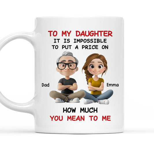 You Mean To Me - Personalized Custom Coffee Mug