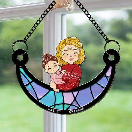 Grandma Love - Personalized Custom Suncatcher