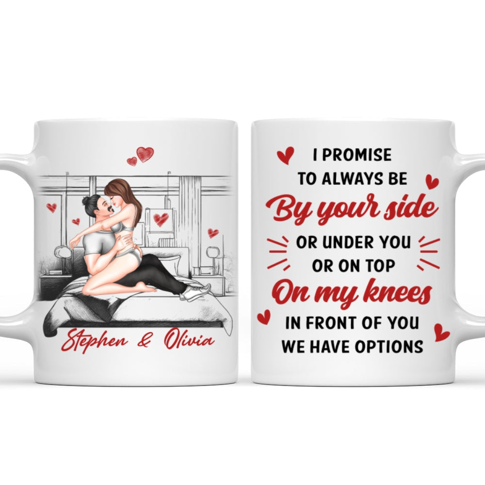 Always By Your Side - Personalized Custom Coffee Mug