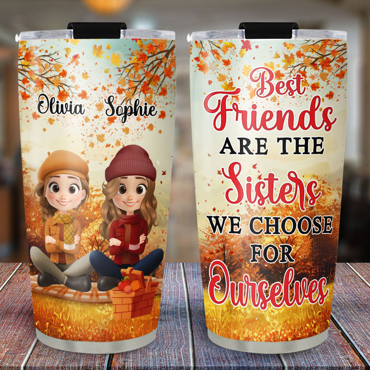 Always Choose You Fall Season - Personalized Custom Tumbler