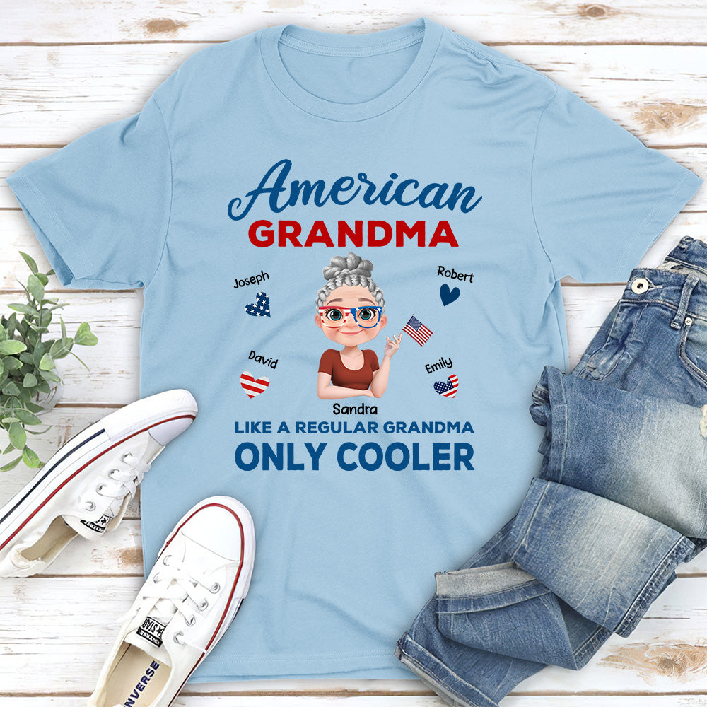 Cooler Grandma - Personalized Custom Shirt