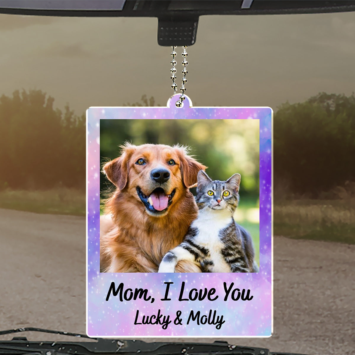 Drive Safe - Personalized Custom Car Ornament