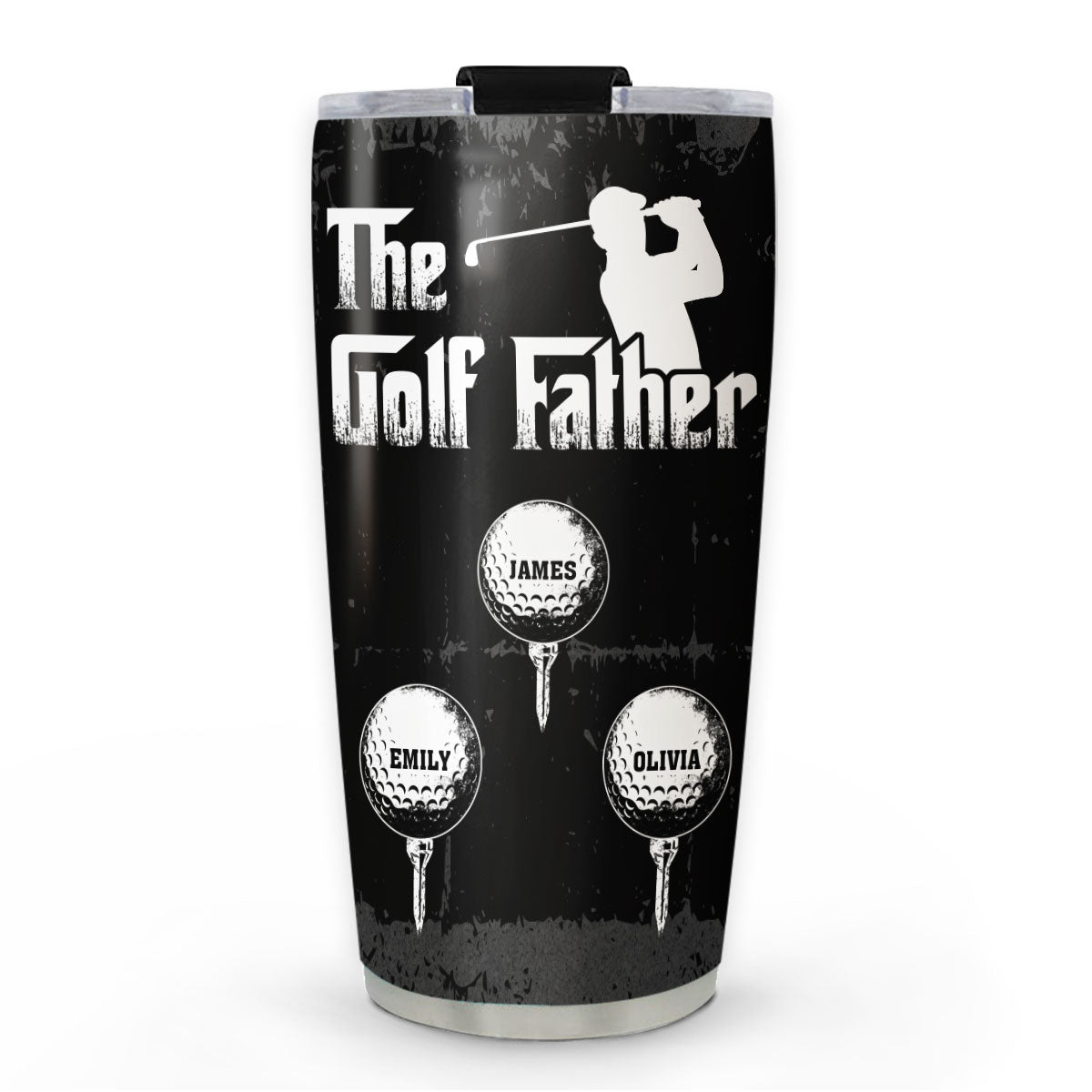 Golf Dad - Personalized Custom Tumbler