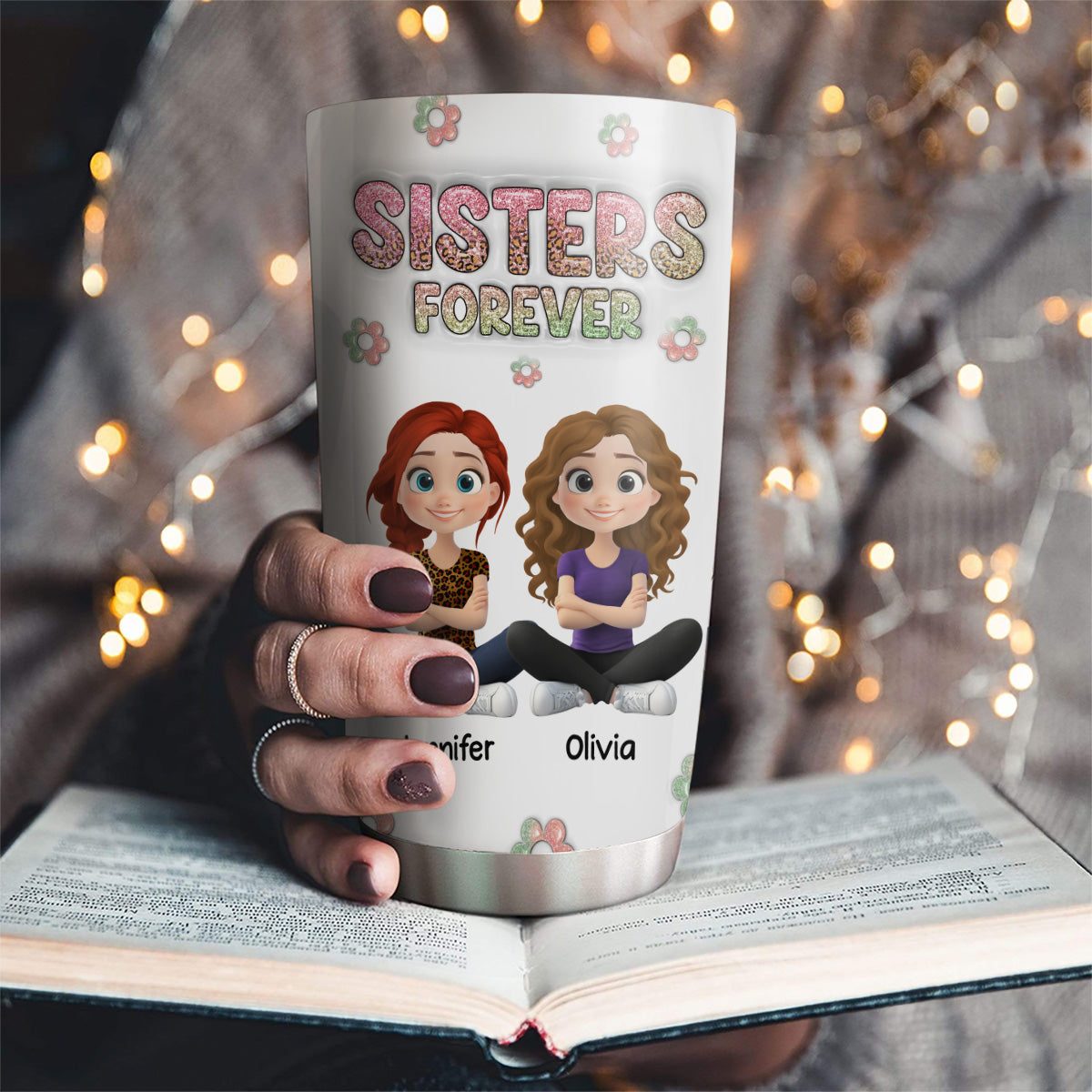 Always My Bestfriend - Personalized Custom 3D Inflated Effect Tumbler