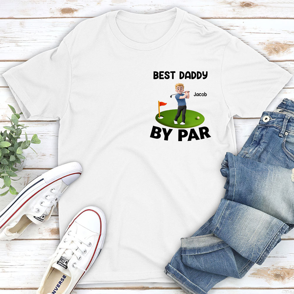 Best Dad And Kid By Par - Personalized Custom T-shirt And Onesie