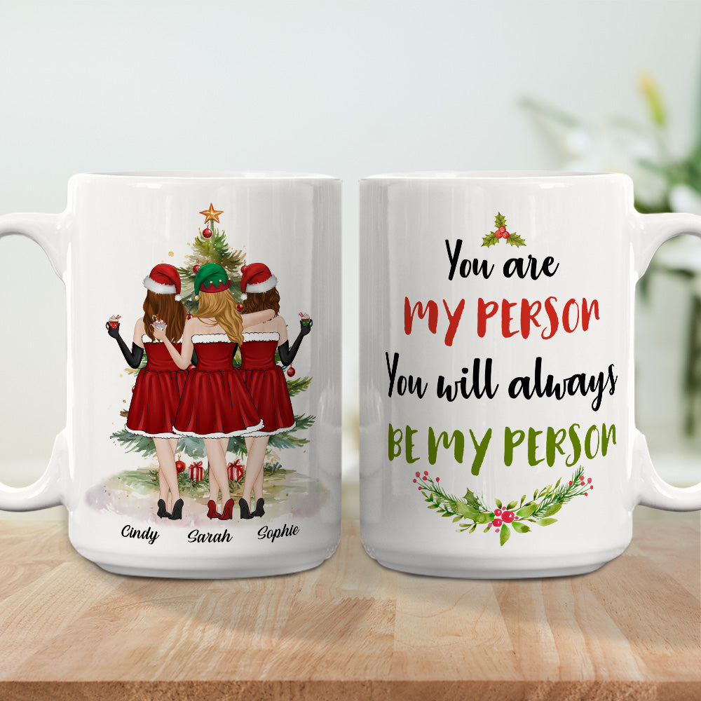 You Are My Person - Personalized Custom Coffee Mug