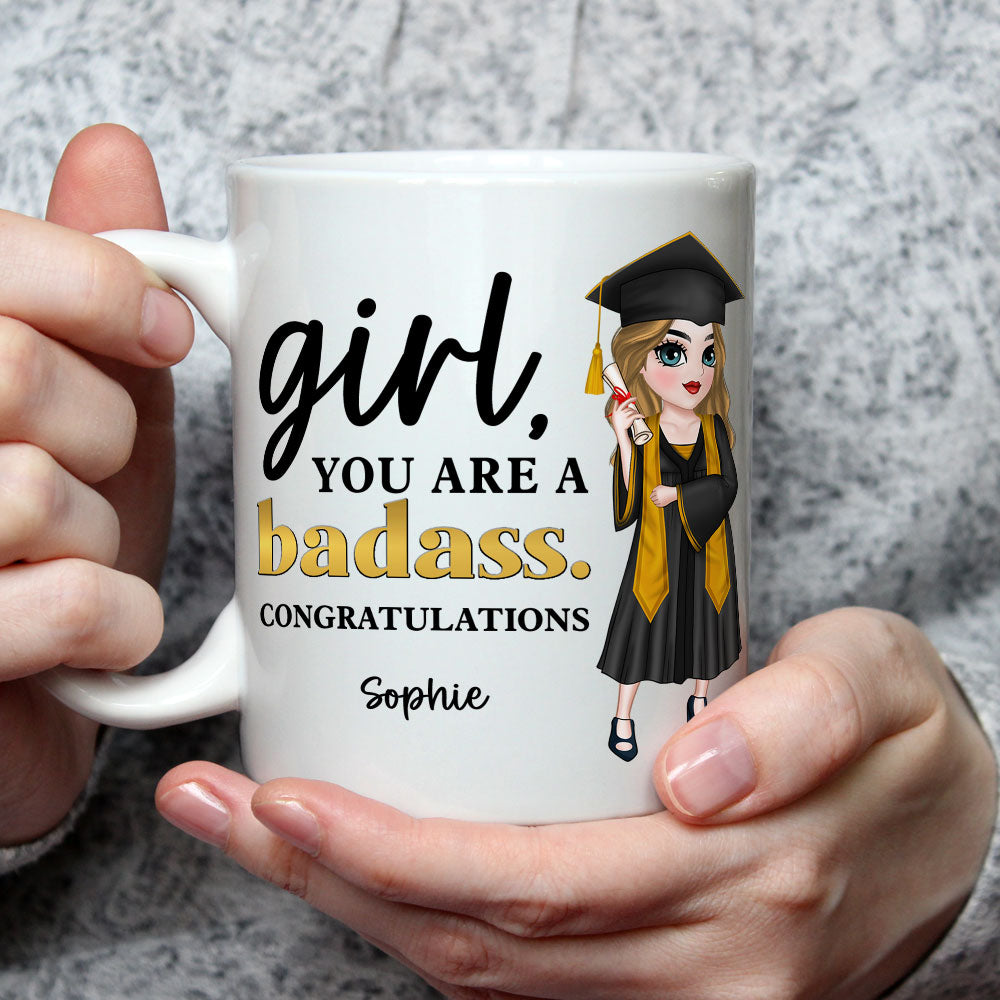 You Are A  Badass - Personalized Custom Coffee Mug