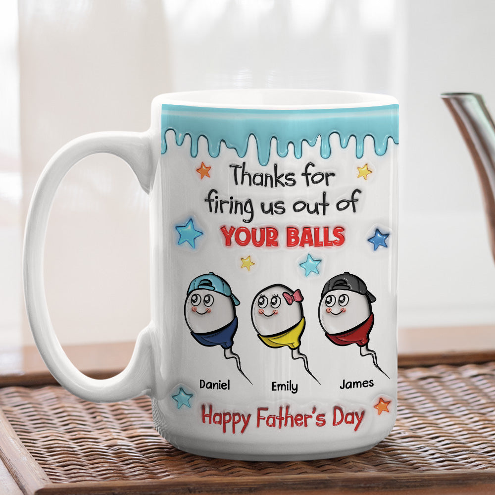 Born From Your Legendary Aim - Personalized Custom 3D Inflated Effect Mug