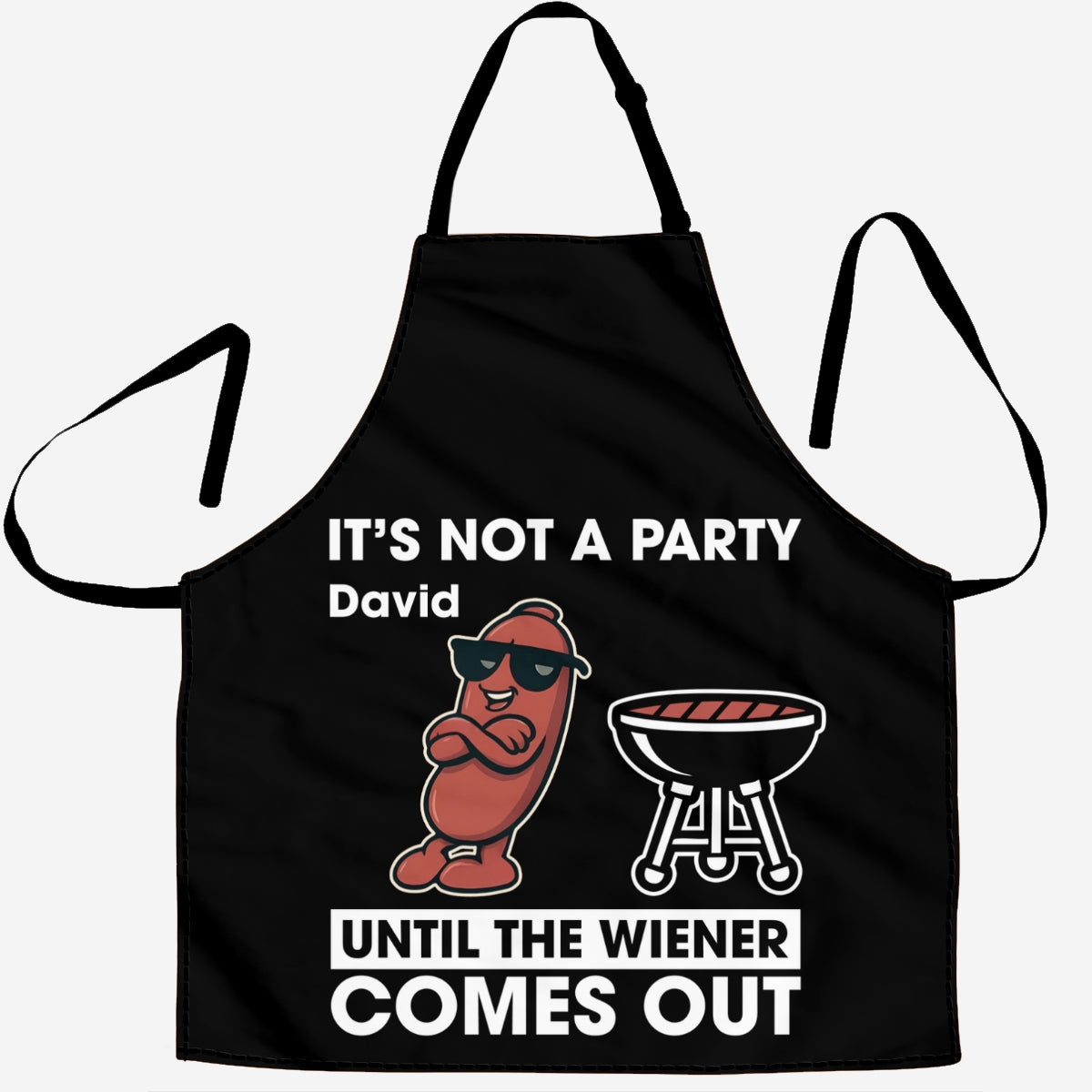 No Party Without Grilled Wieners - Personalized Custom Apron