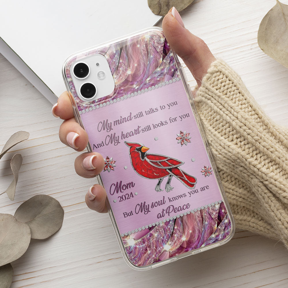 My Soul Knows You Are At Peace - Personalized Custom Phone Case