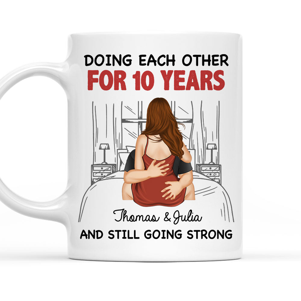 Doing Each Other For Years - Personalized Custom Coffee Mug