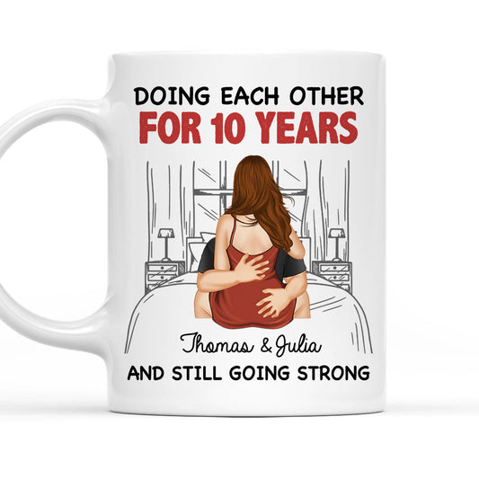 Doing Each Other For Years - Personalized Custom Coffee Mug