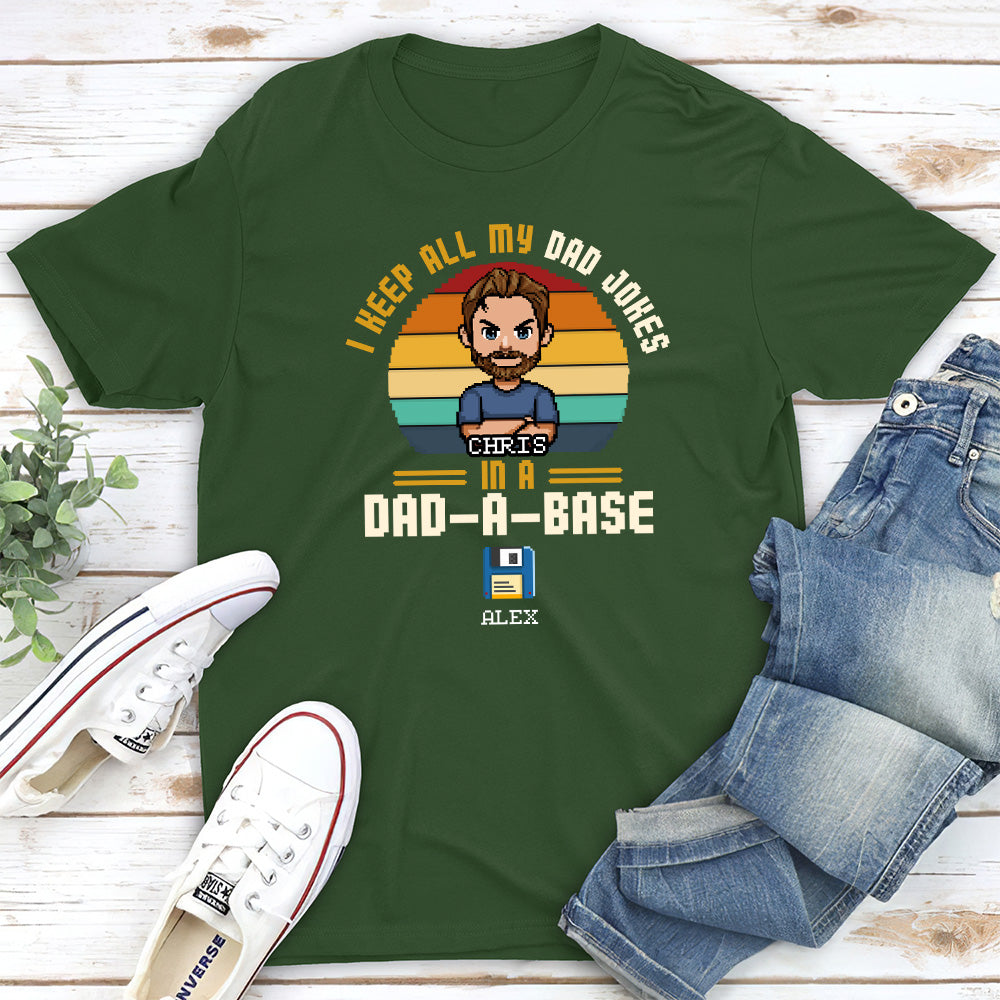 Dad A Base - Personalized Custom Shirt