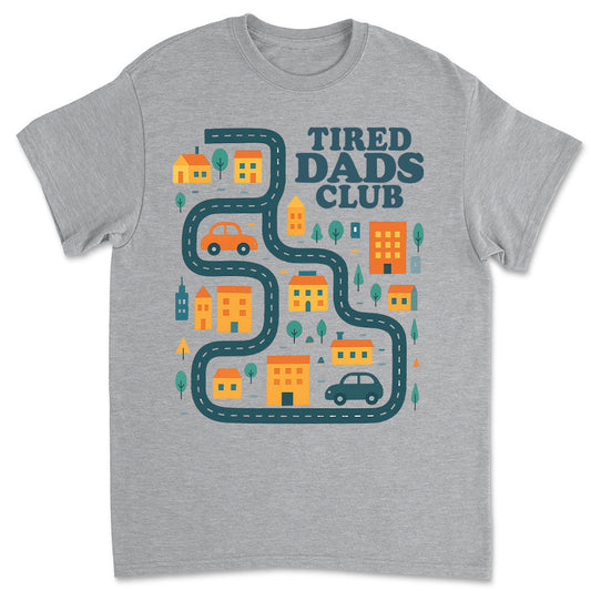 Tired Dads Husbands Club - Personalized Custom Shirt