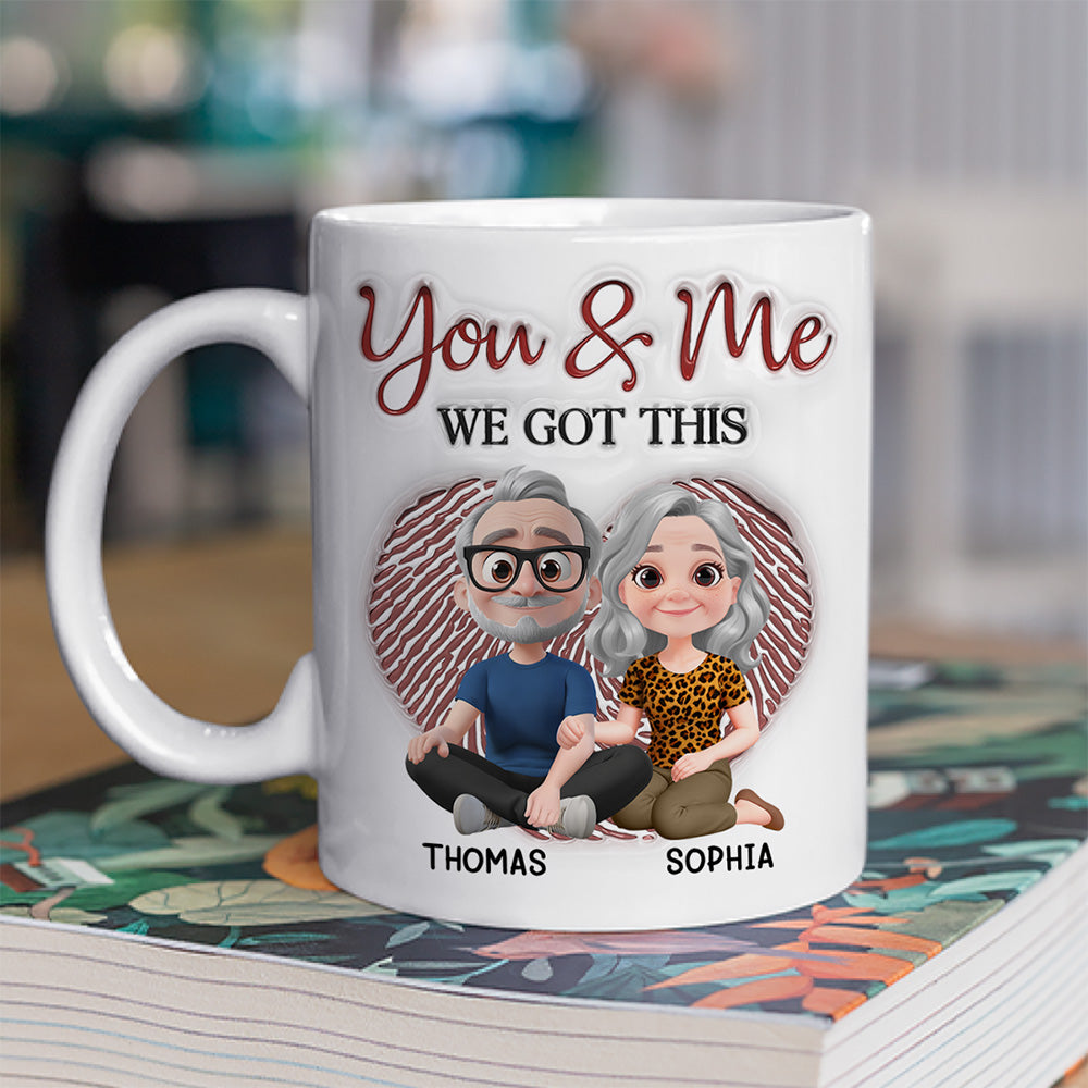 Annoying Each Other For Many Years - Personalized Custom 3D Inflated Effect Mug
