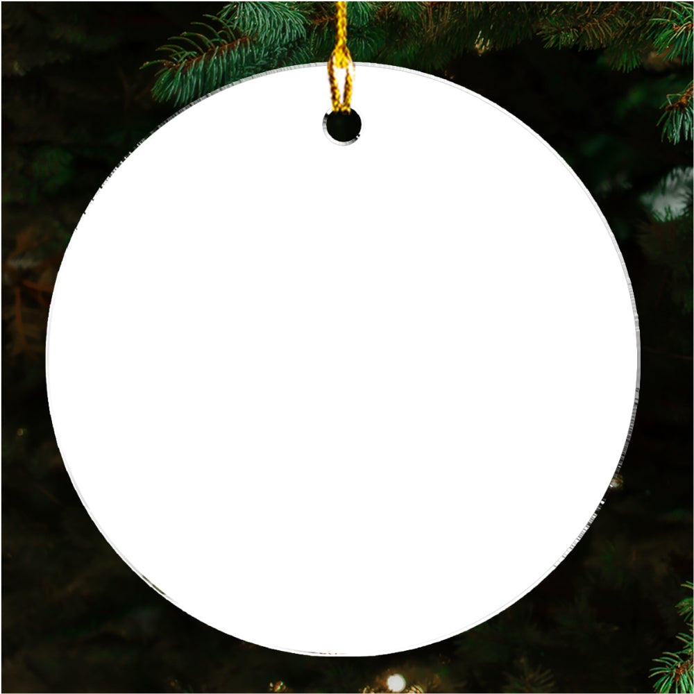 Besties Are Always Close At Heart - Personalized Custom 3D Inflated Effect Acrylic Ornament