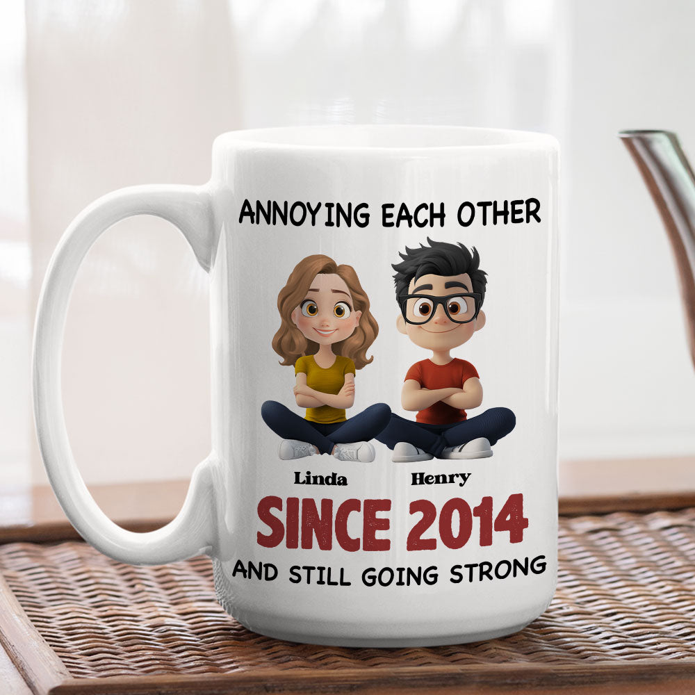 Together Forever - Personalized Custom Coffee Mug