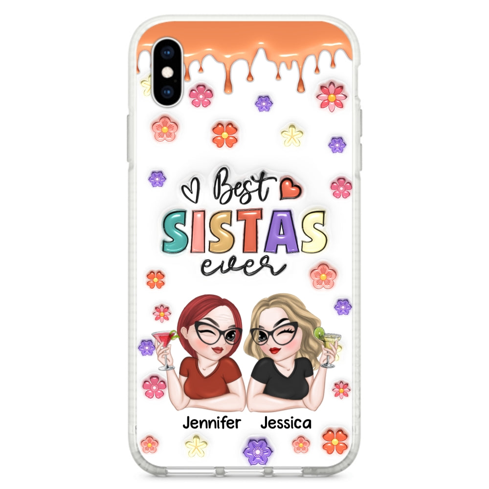 Best Bestie Ever - Personalized Custom 3D Inflated Effect Phone Case