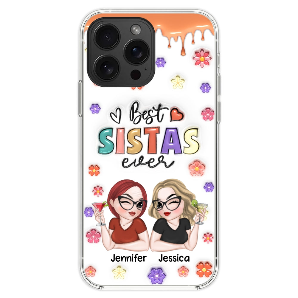 Best Bestie Ever - Personalized Custom 3D Inflated Effect Phone Case