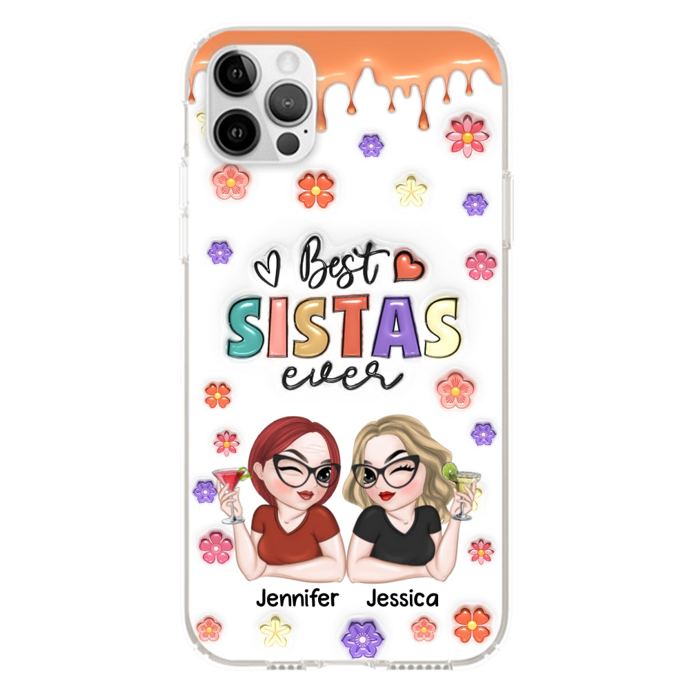 Best Bestie Ever - Personalized Custom 3D Inflated Effect Phone Case