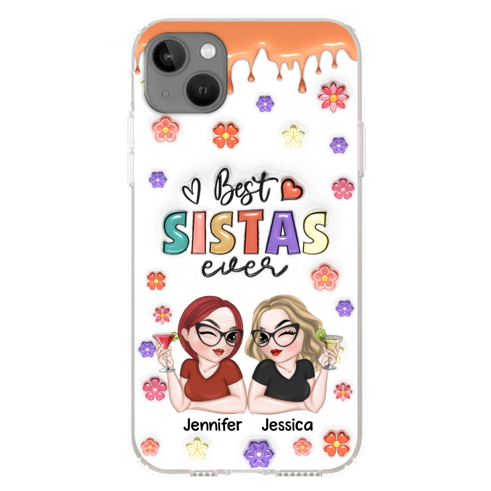 Best Bestie Ever - Personalized Custom 3D Inflated Effect Phone Case