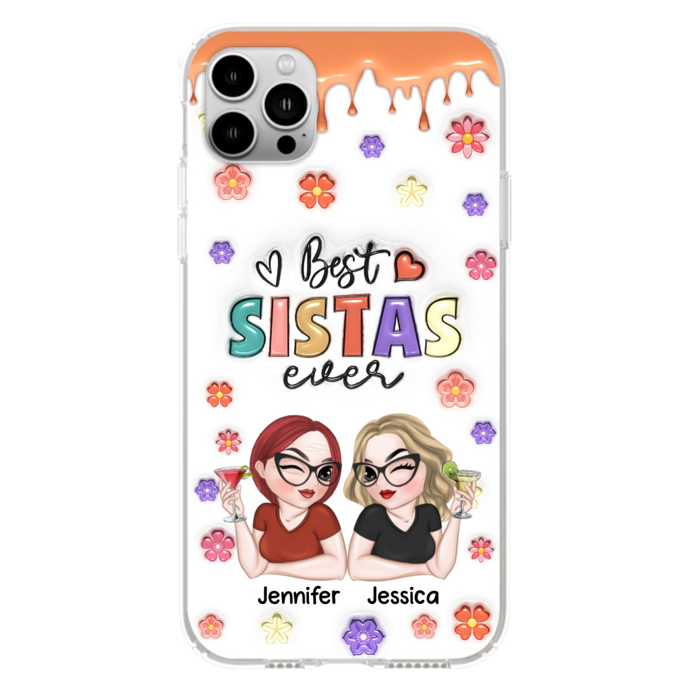 Best Bestie Ever - Personalized Custom 3D Inflated Effect Phone Case
