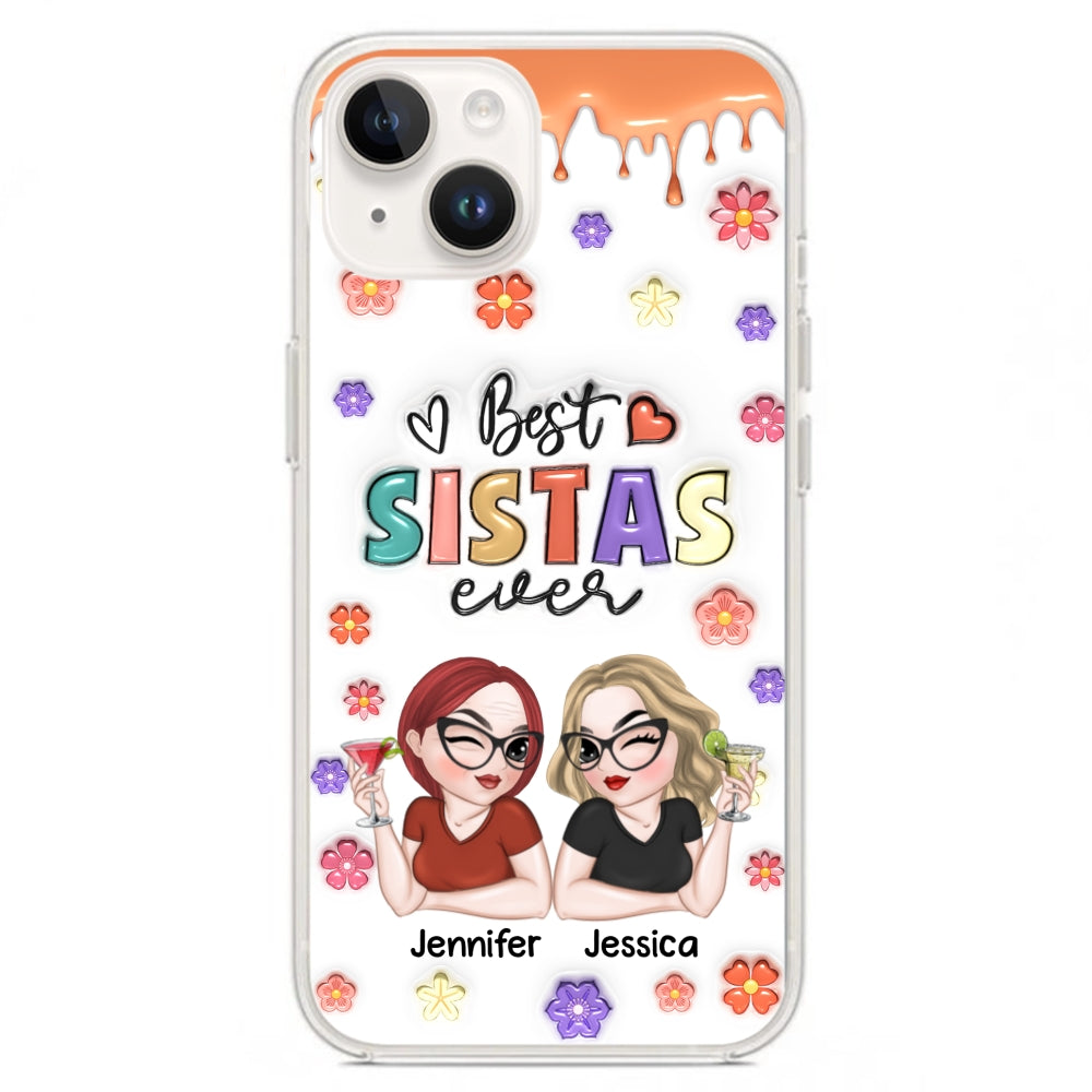 Best Bestie Ever - Personalized Custom 3D Inflated Effect Phone Case