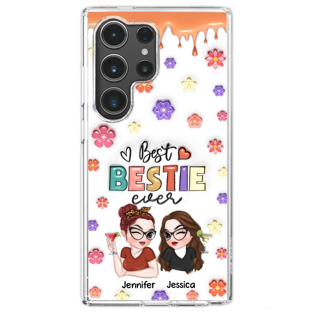 Best Bestie Ever - Personalized Custom 3D Inflated Effect Phone Case