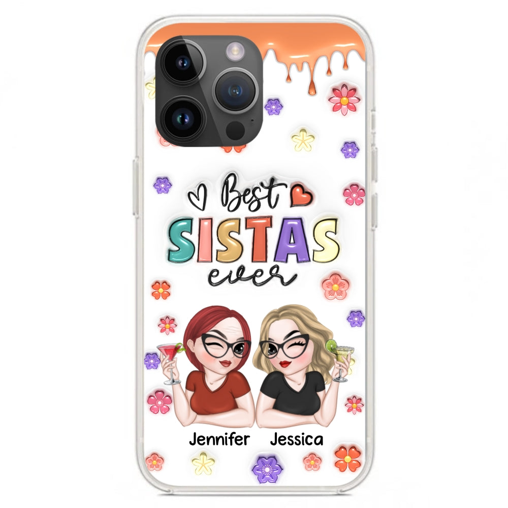 Best Bestie Ever - Personalized Custom 3D Inflated Effect Phone Case
