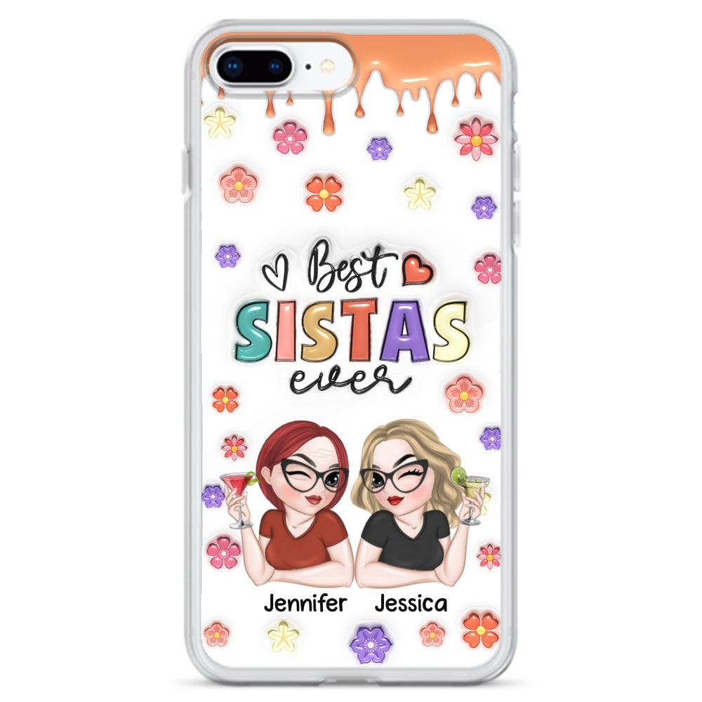 Best Bestie Ever - Personalized Custom 3D Inflated Effect Phone Case