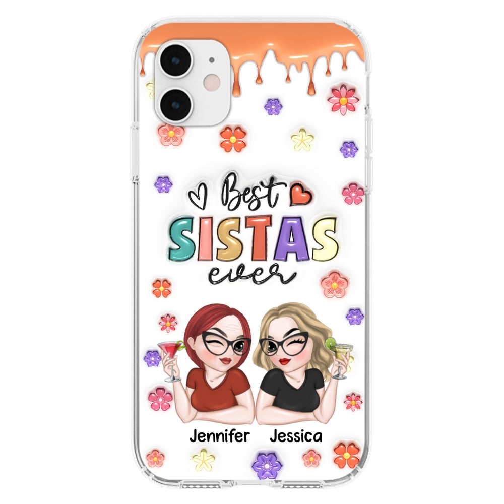 Best Bestie Ever - Personalized Custom 3D Inflated Effect Phone Case