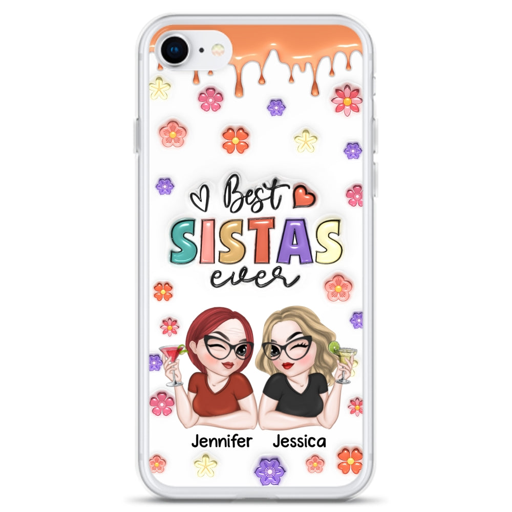Best Bestie Ever - Personalized Custom 3D Inflated Effect Phone Case