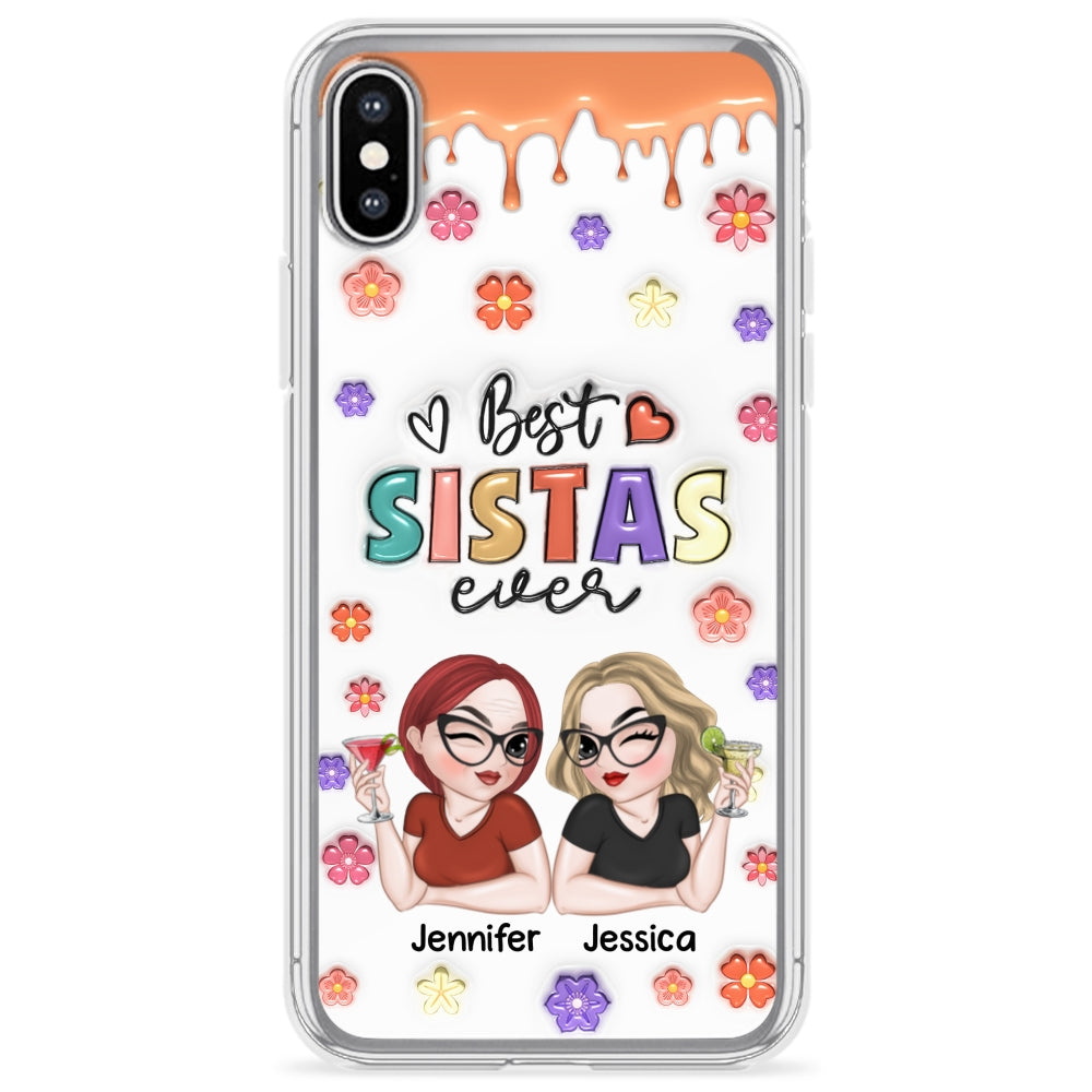 Best Bestie Ever - Personalized Custom 3D Inflated Effect Phone Case