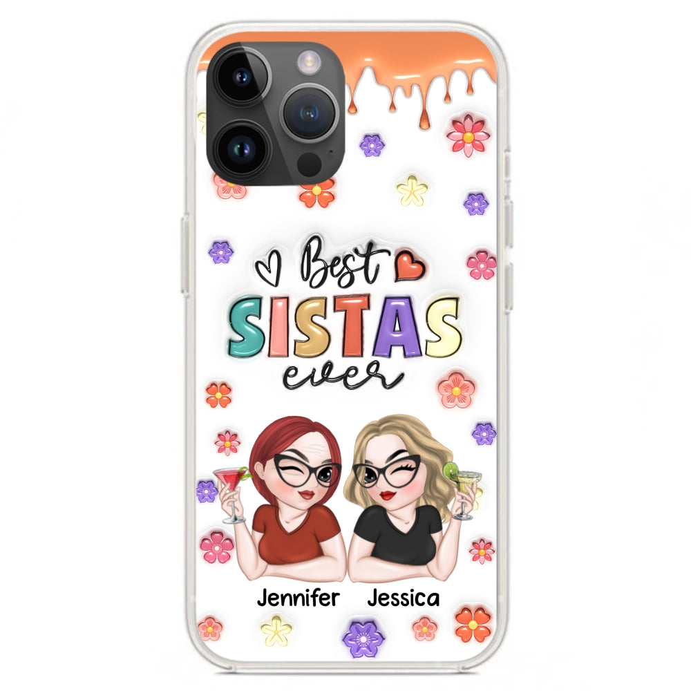 Best Bestie Ever - Personalized Custom 3D Inflated Effect Phone Case