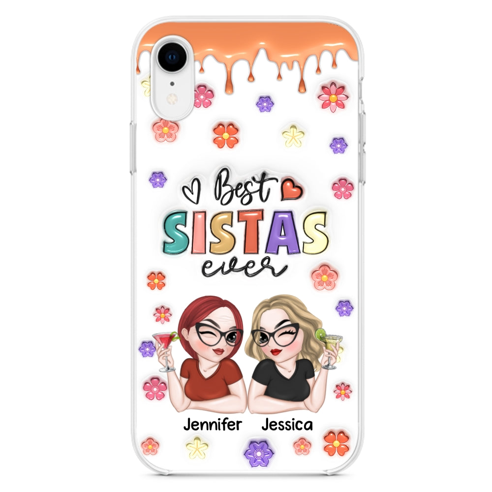 Best Bestie Ever - Personalized Custom 3D Inflated Effect Phone Case
