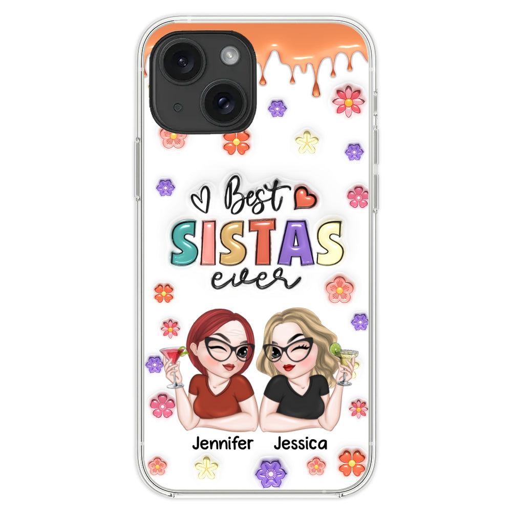 Best Bestie Ever - Personalized Custom 3D Inflated Effect Phone Case