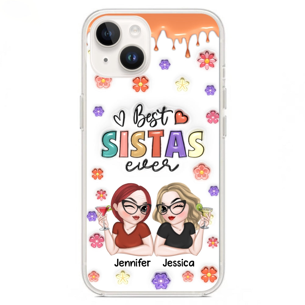 Best Bestie Ever - Personalized Custom 3D Inflated Effect Phone Case