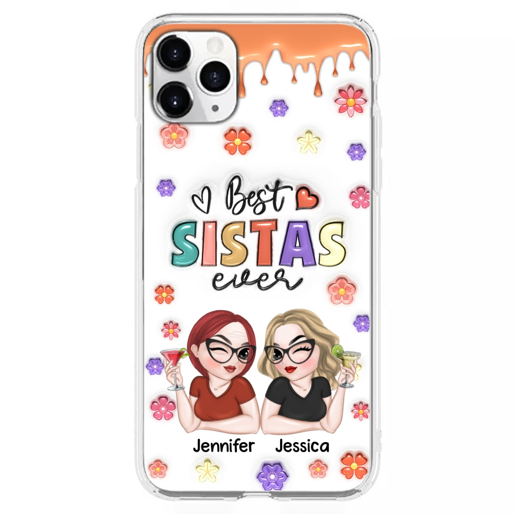 Best Bestie Ever - Personalized Custom 3D Inflated Effect Phone Case