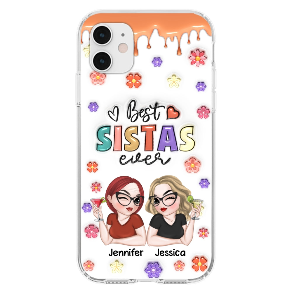 Best Bestie Ever - Personalized Custom 3D Inflated Effect Phone Case