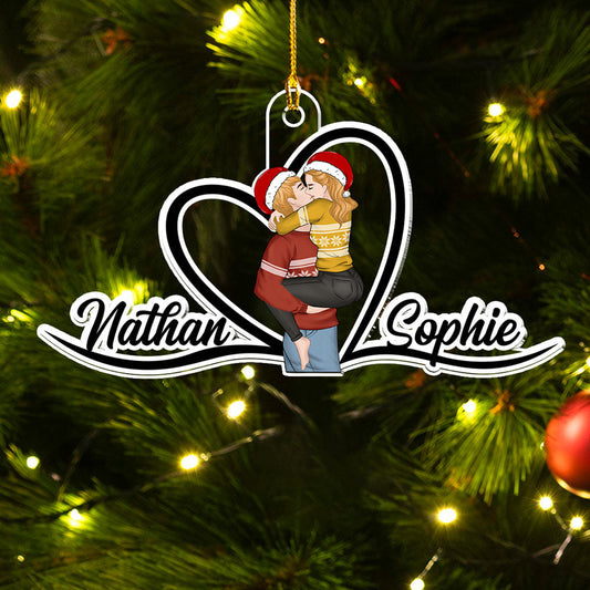 Together In Love - Personalized Custom Acrylic Ornament