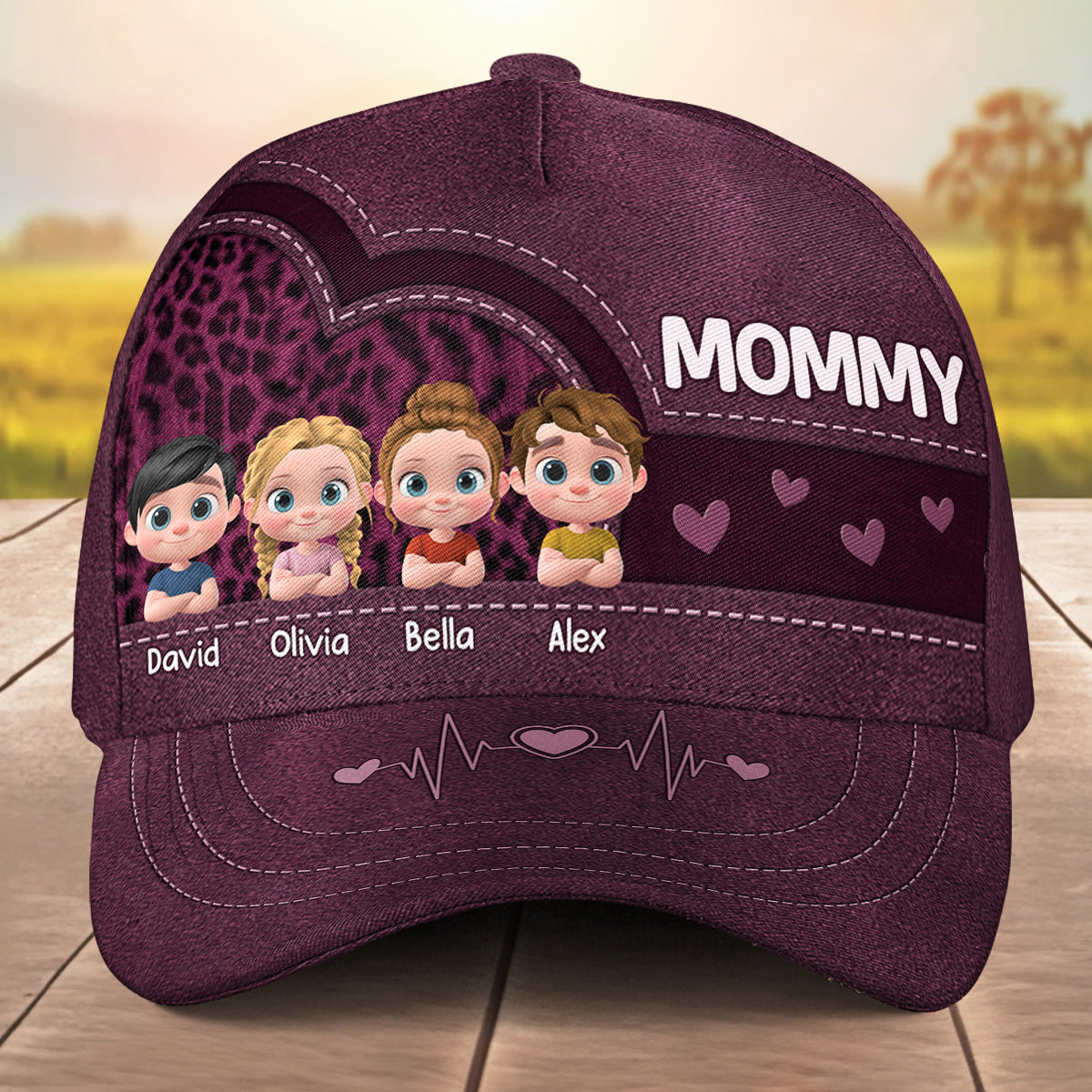 Grandma Is Our Favorite - Personalized Custom Classic Cap