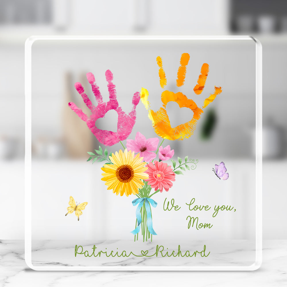 Forever Grateful Forever Loved - Personalized Custom Acrylic Plaque