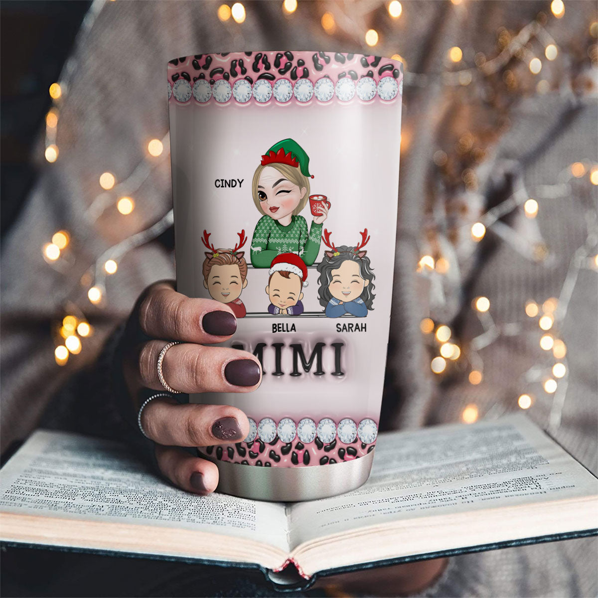 I Am A Professional Grandma - Personalized Custom 3D Inflated Effect Tumbler