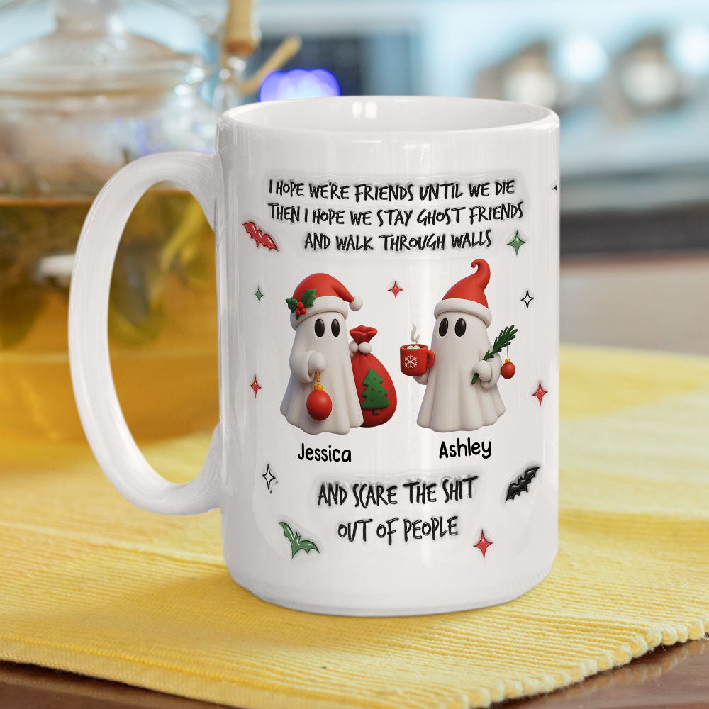 Walking Through Walls With You - Personalized Custom 3D Inflated Effect Mug