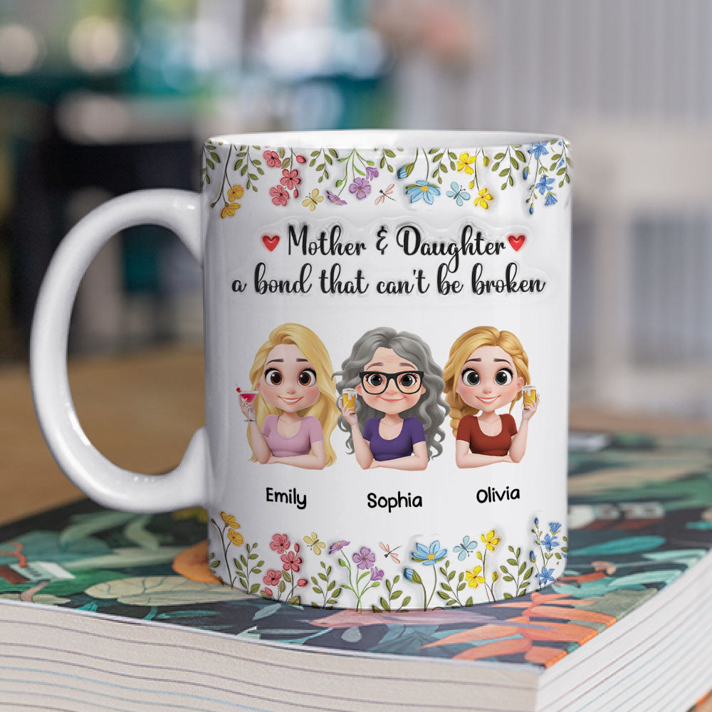 Unbreakable Bond - Personalized Custom 3D Inflated Effect Mug